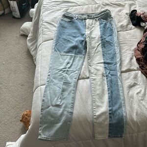 Pacsun Size 26 Block Color Mom Jeans!